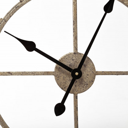 Mercana Mething 25" Farmhouse Wall Clock - Light Brown