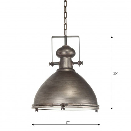Mercana Bashaw Pendant Light - Gray