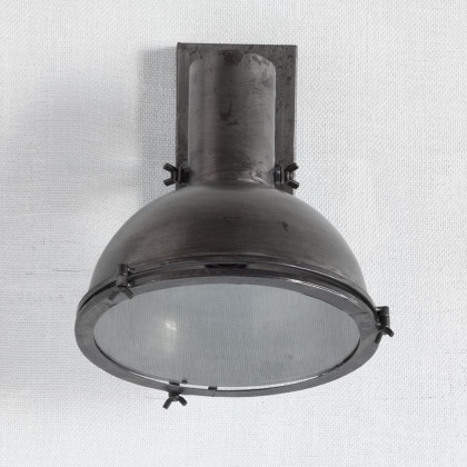 Mercana - Taza Wall Sconce in Gray, Metal