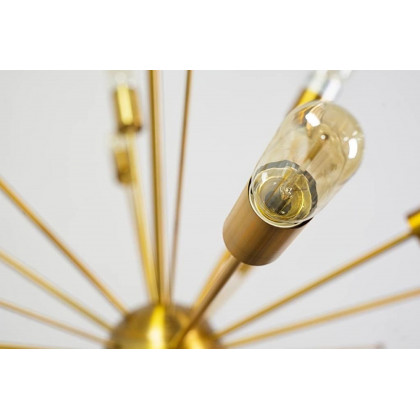 Mercana - Edisonna II Gold Sputnik Twenty Bulb Chandelier