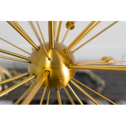 Mercana - Edisonna II Gold Sputnik Twenty Bulb Chandelier