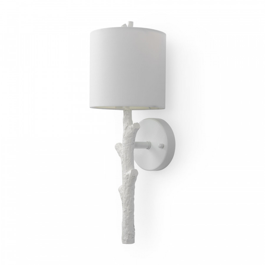 Mercana Sabinal II 7.5x18 Tree Branch Wall Sconce - White