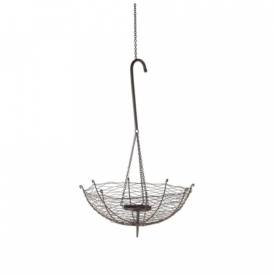 Mercana Rihanna Medium Candle Holder Lantern - Black, Metal