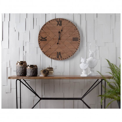 Mercana Papillion Console Table - Black/Brown, Wood