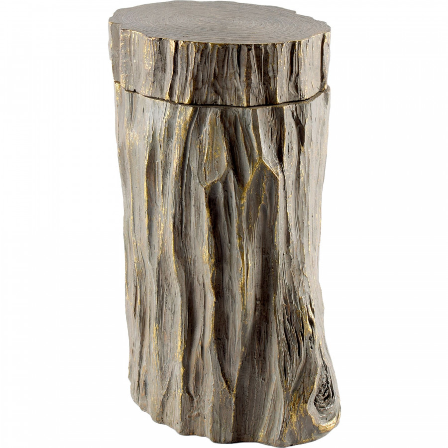 Mercana Willow II Large 7L x 5W Stump Storage Box - Brown