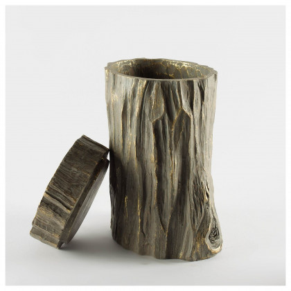 Mercana Willow II Large 7L x 5W Stump Storage Box - Brown