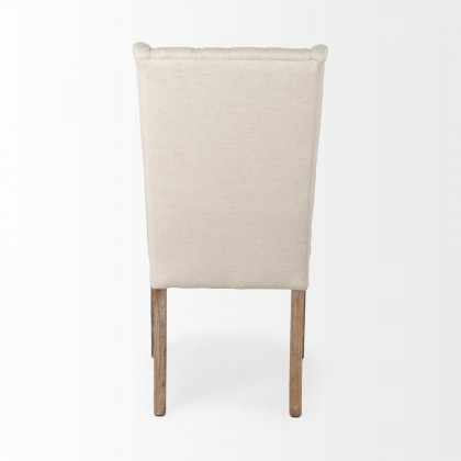 Mercana Mackenzie Dining Chair - Cream, Fabric