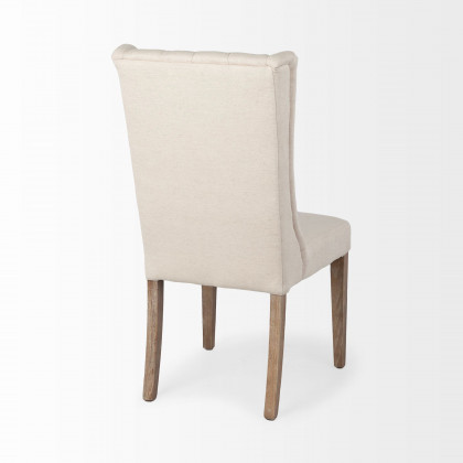 Mercana Mackenzie Dining Chair - Cream, Fabric