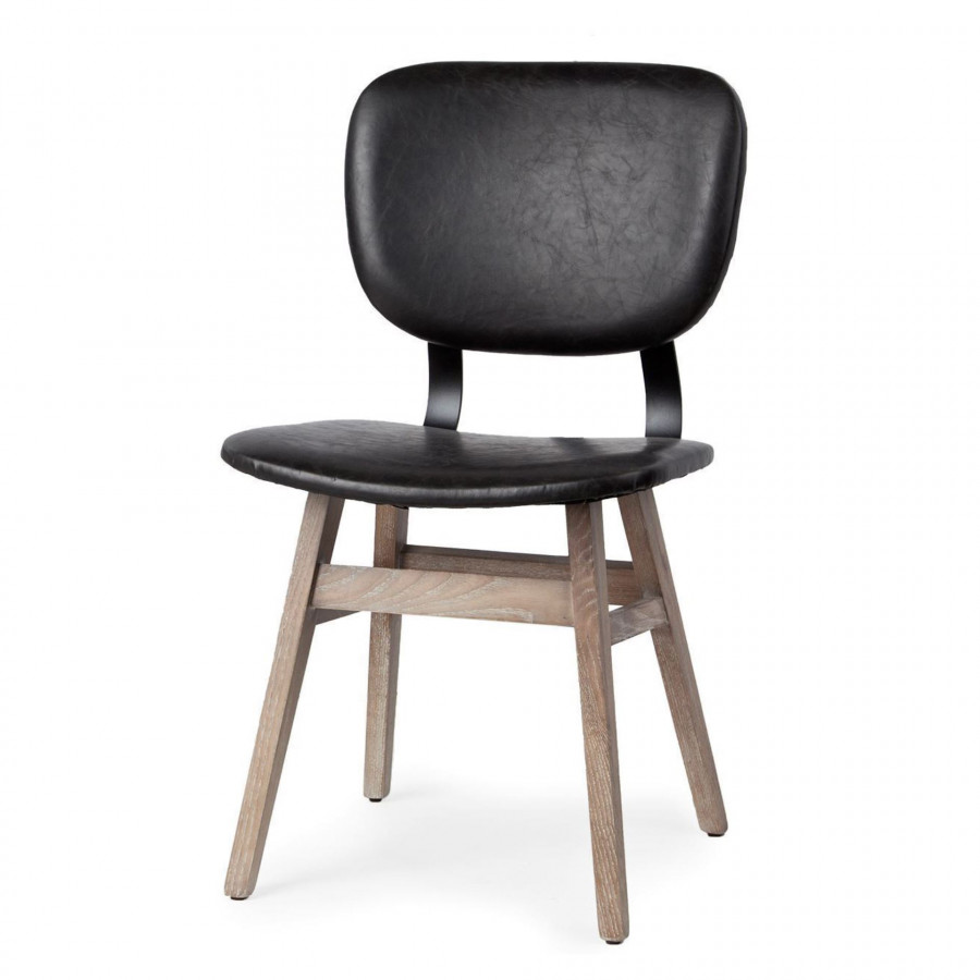 Mercana Haden Dining Chair (Set of 2) - Black, Wood