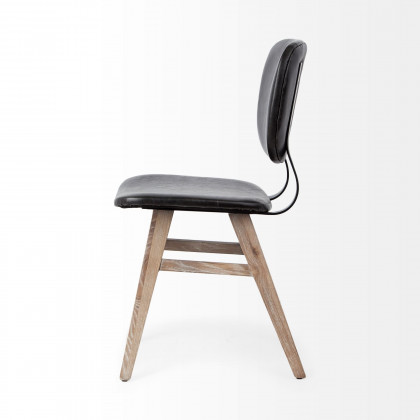 Mercana Haden Dining Chair (Set of 2) - Black, Wood