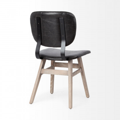 Mercana Haden Dining Chair (Set of 2) - Black, Wood