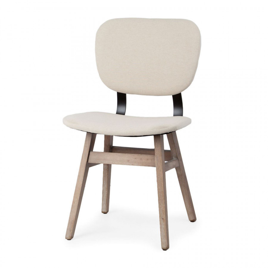 Mercana Haden Dining Chair (Set of 2) - Cream, Wood
