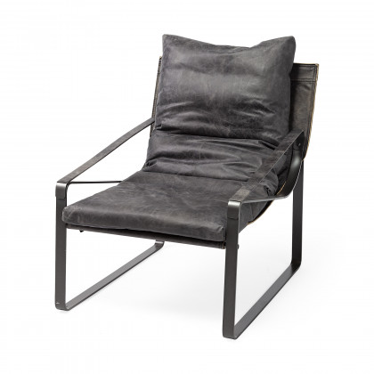 Mercana Hornet Leather Accent Chair
