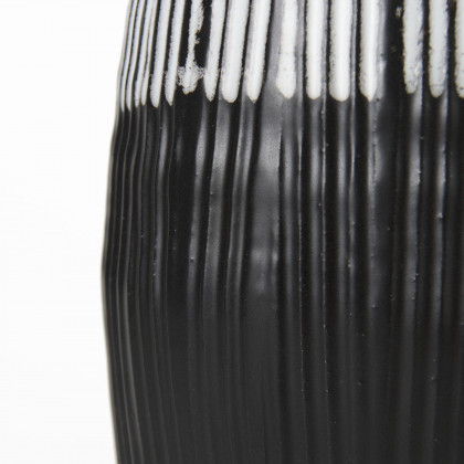 Mercana Tanami Vase - Brown/White, H19"
