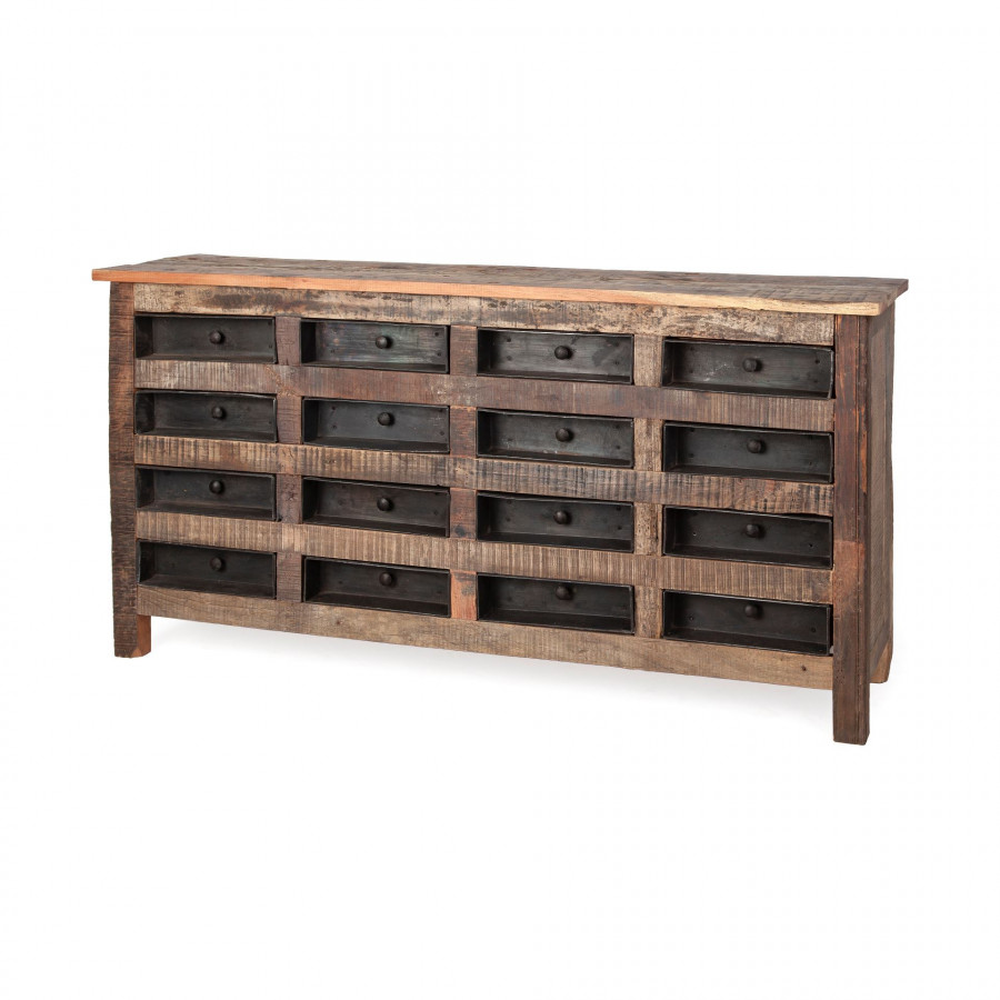 Mercana - Wilton Sideboard in Brown, Solid Wood