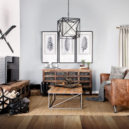 Mercana - Wilton Sideboard in Brown, Solid Wood