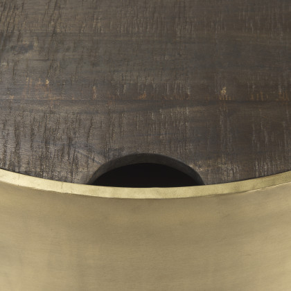 Mercana Eclipse Coffee Table - Gold, Wood