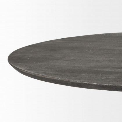 Mercana Maxwell Dining Table - Black, Wood