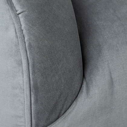 Mercana - James Accent Chair in Gray, Fabric