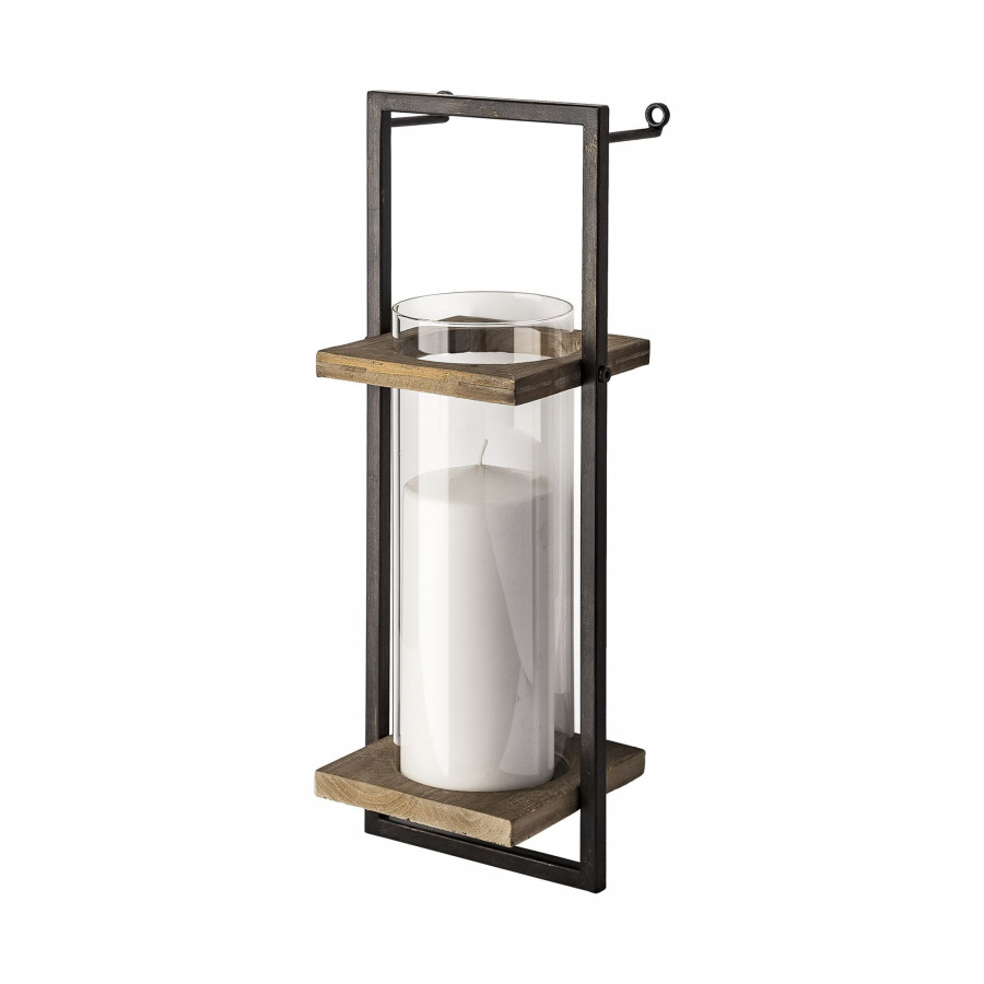Mercana - Milton Rustic wall mounted candle holder