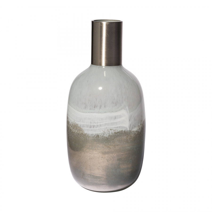 Mercana Onega Vase - Blue/Gray, H16"