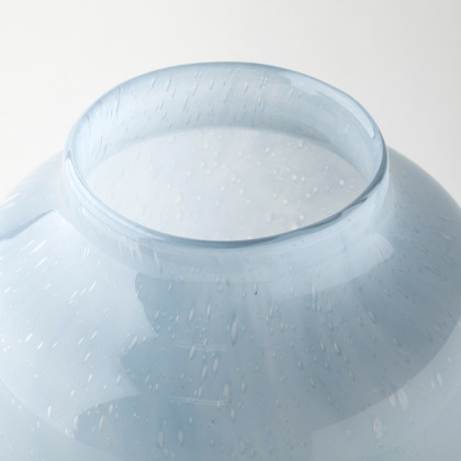 Mercana Nasser Vase - Blue/Gold, H13"