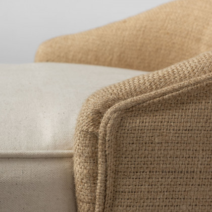 Mercana Monmouth Upholstered Seat Bar/Counter Stool - Cream, H30"