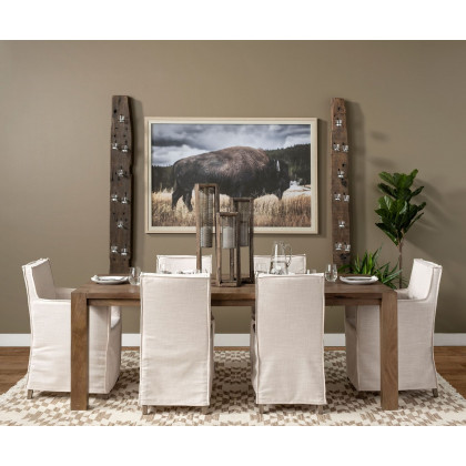 Mercana Elbert I Armless Dining Chair - Cream