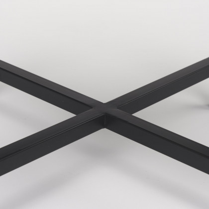 Mercana - Lucas Accent Table in Black, Metal