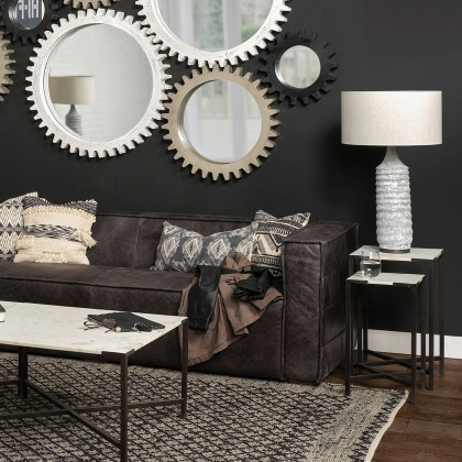 Mercana - Lucas Accent Table in Black, Metal