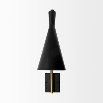 Mercana - Tremont Wall Sconce in Black, Metal