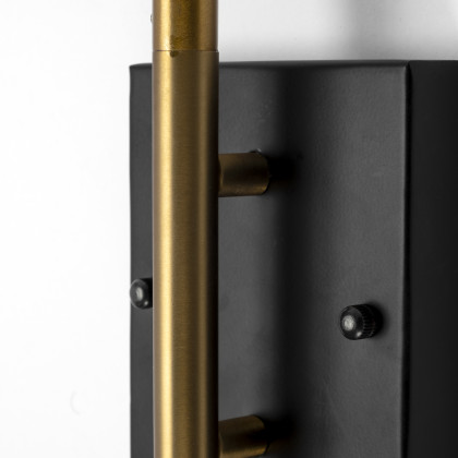 Mercana - Tremont Wall Sconce in Black, Metal