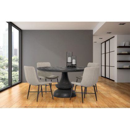 Mercana Barrow Dining Chair - Beige