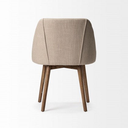Mercana Ronald Armless Dining Chair (Set of 2) - Brown, Wood