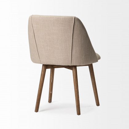 Mercana Ronald Armless Dining Chair (Set of 2) - Brown, Wood