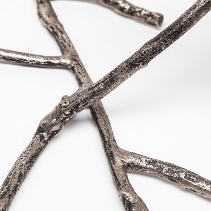 Mercana Vine Candle Holder - Silver, Metal