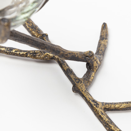 Mercana Vine Candle Holder - Brown, Metal