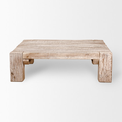 Mercana McArthur Square Coffee Table - Brown, Wood