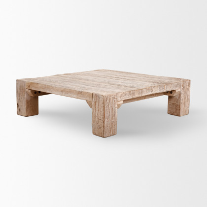 Mercana McArthur Square Coffee Table - Brown, Wood