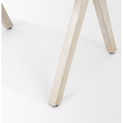 Mercana Topanga Dining Chair - Cream, Wood