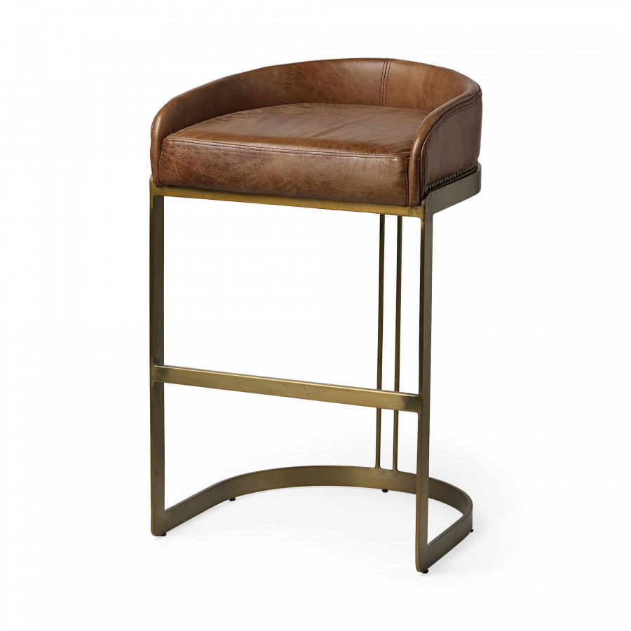 Mercana Hollyfield 33" Counter Stool - Brown