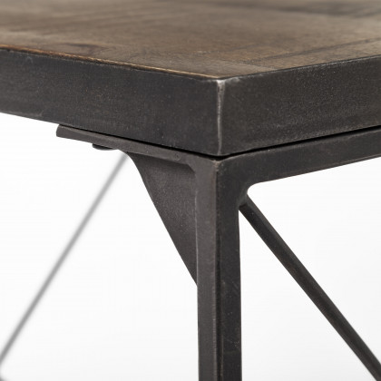 Mercana - Trestman Bench in Brown, Solid Wood