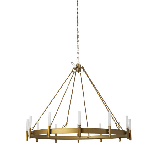 Mercana Decamp 12 Light Chandelier - Gold