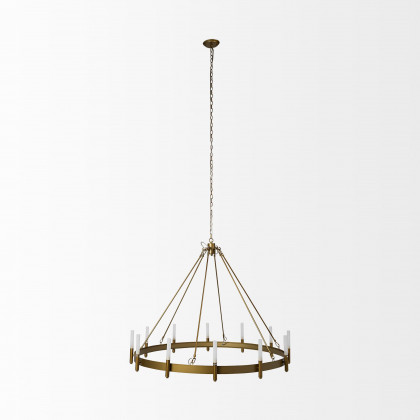 Mercana Decamp 12 Light Chandelier - Gold