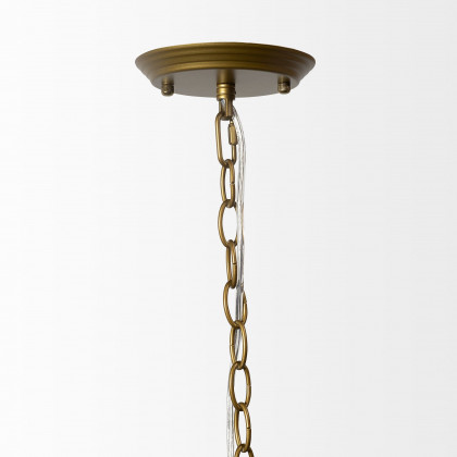 Mercana Decamp 12 Light Chandelier - Gold