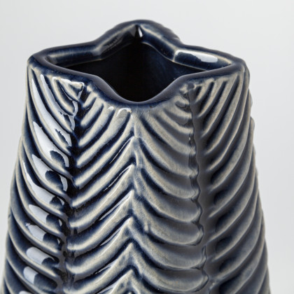 Mercana Bashir Large Vase - Blue, Ceramic