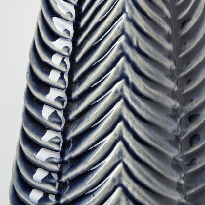 Mercana Bashir Large Vase - Blue, Ceramic