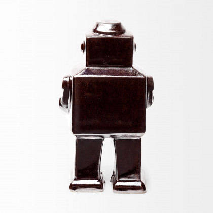 Mercana Robot Object - Bronze, H8"