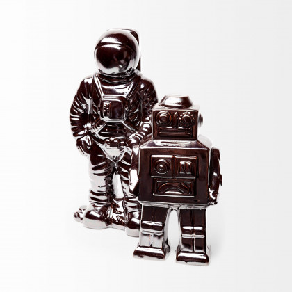 Mercana Robot Object - Bronze, H8"