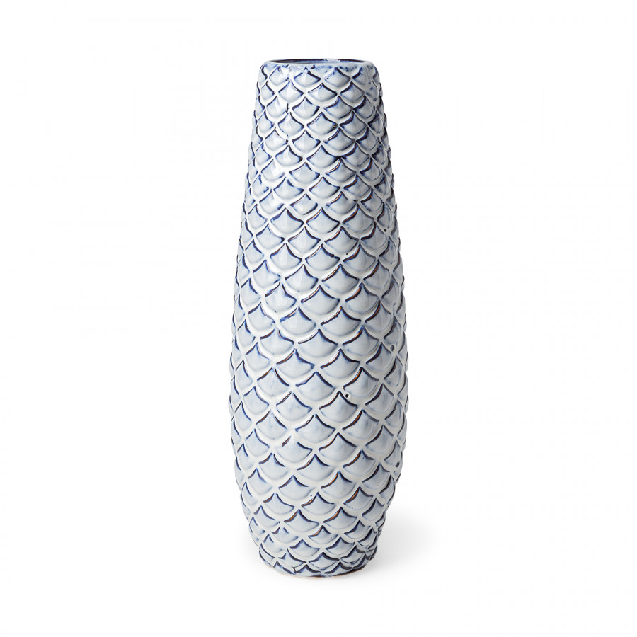 Mercana - Troi Vase in Blue, Ceramic